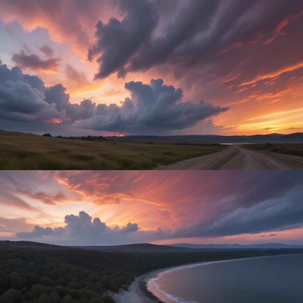 Swap out boring skies for breathtaking drama instantly.